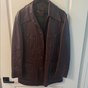 Vintage Reed Sportswear Leather Jacket